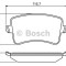 Set placute frana,frana disc AUDI A5 Cabriolet (8F7) (2009 - 2016) BOSCH 0 986 494 254