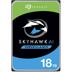 Hard disk Seagate Surveillance AI Skyhawk 18TB 7200 RPM SATA 3.5 inch CMR Helium BLK foto