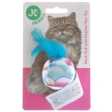 Jucarie minge plus &amp; pene albastru 4,5 cm