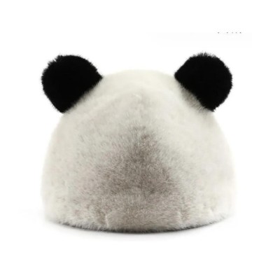 Caciula de blanita artificiala Panda foto