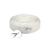 Cablu Alimentare 2x0.5 MYYUP ROMCABLU, Aluminiu CCA, 100m, Alb