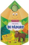 Carte sonora Titus Stirbu - Creionasul: In padure, pentru copii, interactiva, cu baterie CR2023 inclusa, ilustratii color