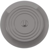Capac din Cauciuc pentru Protectie Anti Gandaci si Mirosuri Neplacute, pentru Scurgere Sifon Pardoseala Baie sau Bucatarie, Gri, CBD CORAL BEST DEALS