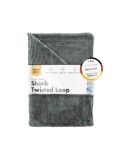 Prosop Auto Ultra Absorbant Chemicalworkz Shark Twisted Loop, 1400GSM, 60x40 cm, Gri. Uscare Rapida, Microfibra Premium
