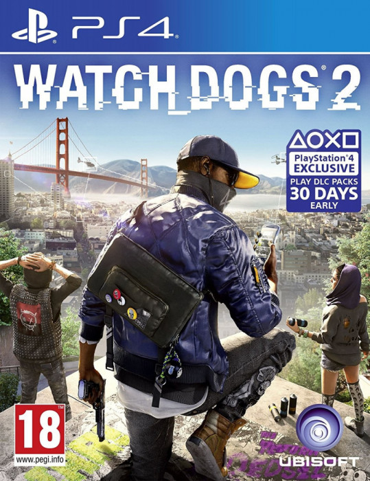 Joc PS4 Watch Dogs 2 Pentru Playstation 4 PS5