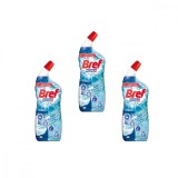 Pachet 3 X Solutie lichid Wc Bref Power Ocean 700ml