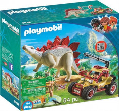 Jucarie Playmobil Explorer Vehicle Stegosaurus foto