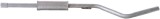 Toba esapament intermediara Dacia Sandero; Renault Sandero/Stepway I Motor 1.4, 1.4, 1.4 MPI LPG, 1.6, 1.6, 1.6 Hi-Flex, 1.6 LPG, 1.6 MPI 85, OE