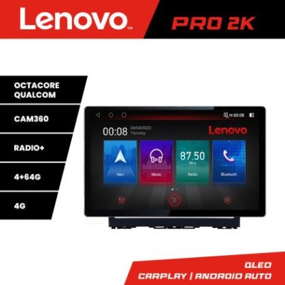 Navigatie Fiat Albea 2009-2014 K-Albea Lenovo PRO 4+64 13 inch 2K android 4G DSP gps internet CarStore Technology foto