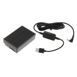 Cumpara ieftin AC adapter USB ACK-E17 coupler DR-E17 LP-E17 replace Canon, Generic