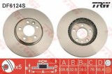 Disc frana VW PASSAT (362) (2010 - 2014) TRW DF6124S