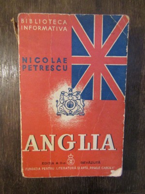 Anglia - Nicolae Petrescu (1939) foto