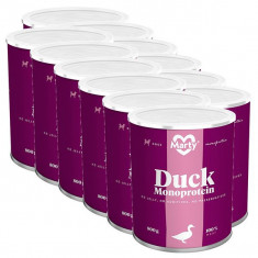 Conserva MARTY Duck Monoprotein 12 x 800 g foto