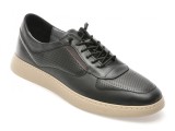 Cumpara ieftin Pantofi sport BITE THE BULLET negri, OY2080, din piele naturala