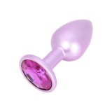 Dopuri cu bijuterie - ToyJoy Fericire Stralucesti ca o Stea Dop Anal Roz cu Bijuterie Eleganta si Sclipire
