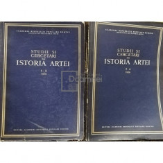 G. Oprescu (red.) - Studii si cercetari de istoria artei, anul III, 2 vol. (nr. 1-2 si 3-4) (editia 1956)