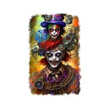 Sticker decorativ, Joker, Portocaliu, 85 cm, 6689ST