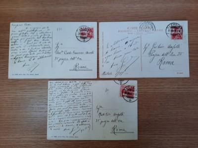 LOT 3 CARTI POSTALE (ANTERIOR 1909) ELVETIA &amp;ndash; &amp;rdquo;BONNE ANNEE&amp;rdquo; foto