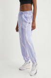 Cumpara ieftin Adidas Originals pantaloni de trening din bumbac culoarea violet, modelator, IS2490