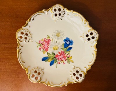 BOL DIN PORTELAN FIN, CREM- MARCAJ AW GLORIA KARLOVARSKY ELITE-IVORY 18CM foto