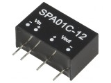 Convertor DC/DC 1W 36-75V la 12V 8-83mA SIP6