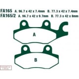 Klocki Ham. Moto. Yamaha Xtz 750 Super Tenere (89-95) 319581 EBCFA165R