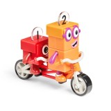 Set figurine Numberblocks - Aventuri pe bicicleta cu Unu Doi, Hand2Mind