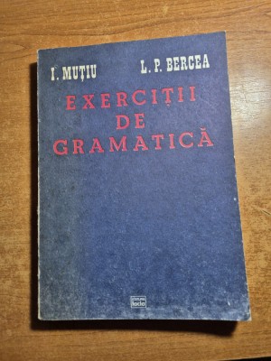 exercitii de gramatica - anul 1985 foto