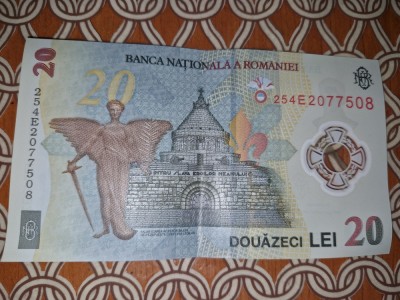 Bacnota 20 de lei foto