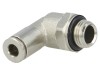 Conector Push-in Festo 90&deg; Alamă Nichelată pentru Cablu 4mm Filet G1/8