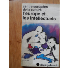 Centre Europeen De La Culture Leurope Et Les Intellectuels - Colectiv ,532112