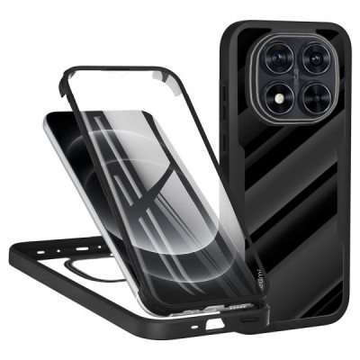 Husa pentru Xiaomi Redmi Note 14 Pro+ 5G / Note 14 Pro 5G / Poco X7, Techsuit, ColorVerse 360, Neagra foto