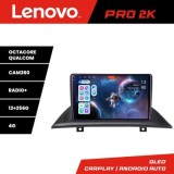 Navigatie BMW X3 2004-2012 Lenovo Kit-083 8 core QLED 2K 12+256 360 Android Waze USB Navigatie Internet Youtube Radio CarStore Technology