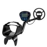 Outsunny Detector de Metale pentru Adulți cu Baterie, Detector Profesionist cu 3 Moduri pentru Aur, Lopată și Căști pentru Căutare de Comori pe Plajă,