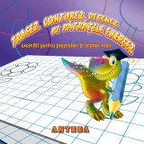 Trasez, conturez, desenez, pe Patratele exersez |