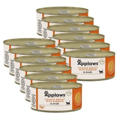 Applaws Hrana conservata pentru pisici cu piept de pui ?i dovleac 12 x 70 g foto