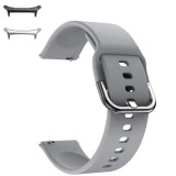 Curea din silicon compatibila cu Samsung Galaxy Watch Ultra, Shark Gray