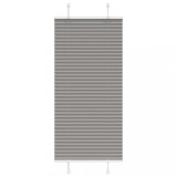 Jaluzea plisată Antracit 55x150 cm Lățime țesătură 54,4 cm