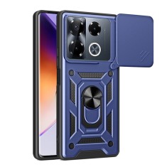 Husa Infinix Note 40 Pro+ protectie camera Techsuit CamShield Series, albastru foto