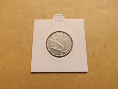 Italia 10 Lire 1976 foto