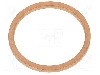 Garnitura, cupru, 26mmX31mm, ELESA+GANTER - DIN 7603-CU-26-31-A