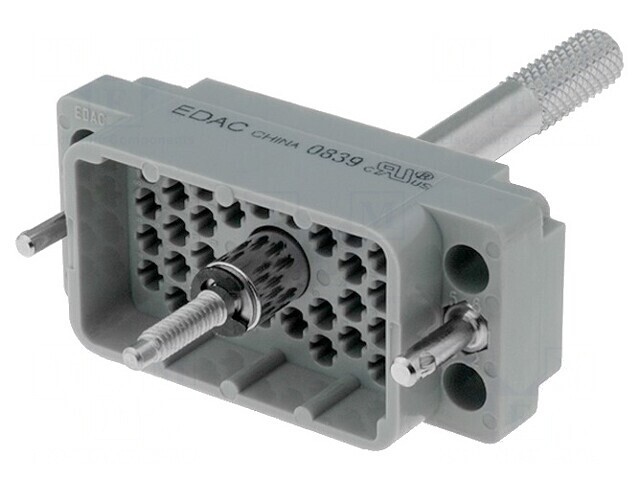 Conector Dreptunghiular Policarbonat Hermafrodit