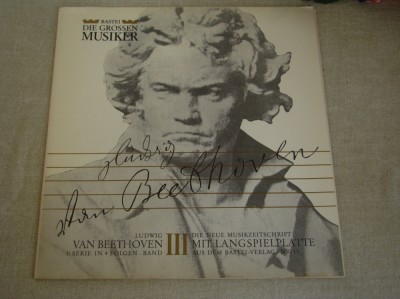 BEETHOVEN III - Simfonia Nr. 5 C-Moll Op.67 - Vinil EP Die Grossen Musiker foto