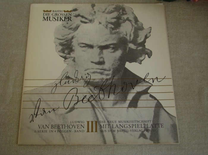 BEETHOVEN III - Simfonia Nr. 5 C-Moll Op.67 - Vinil EP Die Grossen Musiker