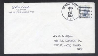 United States 1982 Robert Millikan Cover K.720 foto