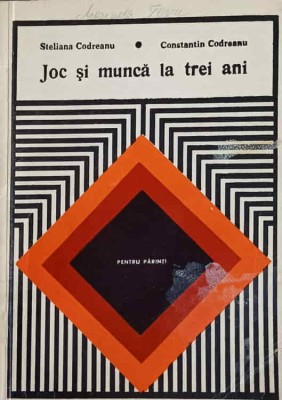 JOC SI MUNCA LA TREI ANI-STELIANA CODREANU, CONSTANTIN CODREANU-265799 foto