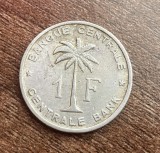 C50 - Moneda foarte veche - 1 franc - Congo Belgian - 1959