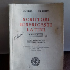 Scriitori bisericesti latini Antologie - I. I. Bujor si Fr. Chiriac