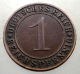 B.246 GERMANIA WEIMAR 1 REICHSPFENNIG 1935 D