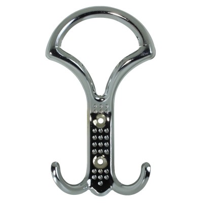 Cuier metal mare RM74, crom - 316 foto